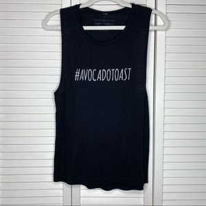 #Avocadotoast Tank Top Size S